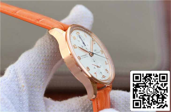 IWC Portuguese ZF Fabbrica 1:1 Best Edition Orange cinturino