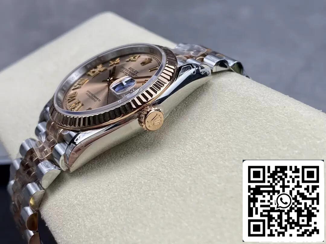 Rolex Datejust M126231-0027 36MM 1:1 edizione migliore VS Fabbrica Oro quadrante