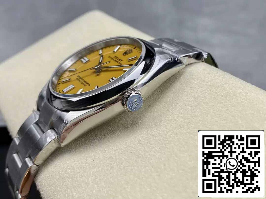 Rolex Oyster Perpetual M126000-0004 36MM 1:1 edizione migliore VS Fabbrica Yellow quadrante