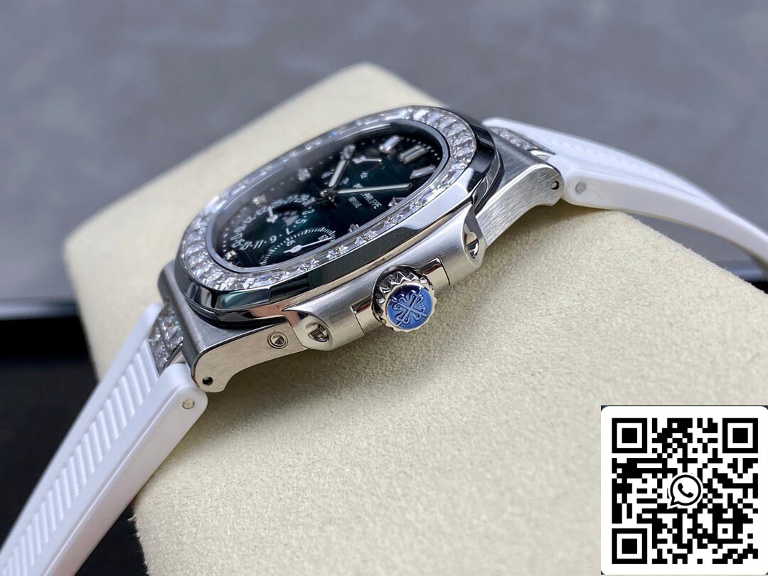 Patek Philippe Nautilus 5712GR 1:1 edizione migliore GR Fabbrica Gomma cinturino