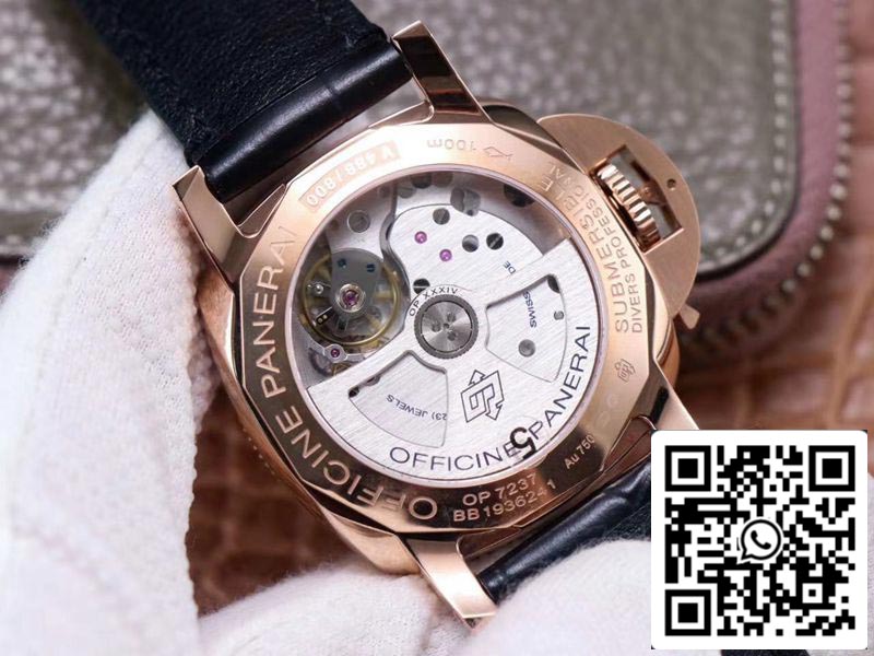 Panerai Submersible PAM00974 1:1 edizione migliore VS Fabbrica Rosa Oro Swiss movimento