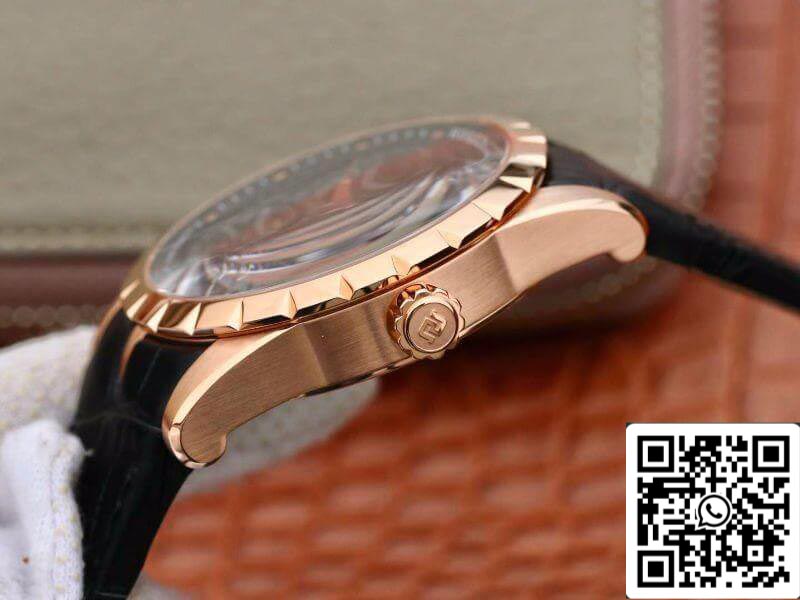 Roger Dubuis Excalibur RDDBEX0392 1:1 edizione migliore Swiss Tourbillon Black Leather cinturino