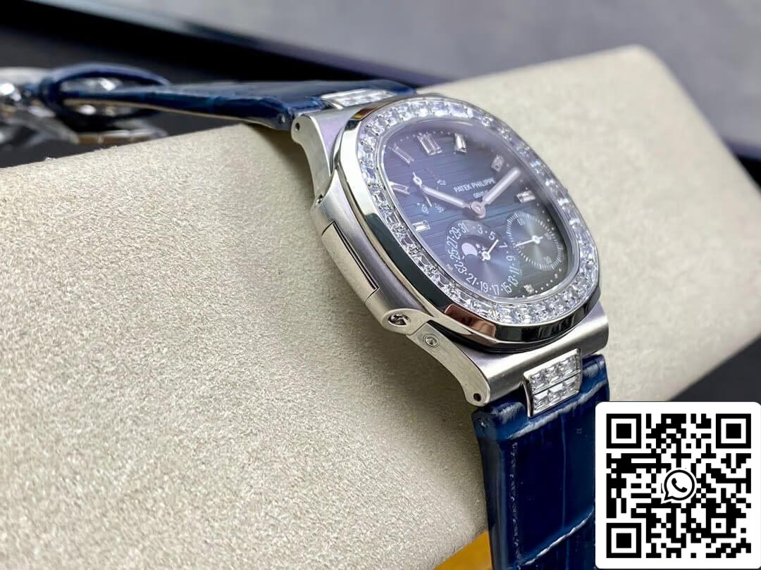Patek Philippe Nautilus 5724G-001 1:1 edizione migliore GR Fabbrica Blu cinturino