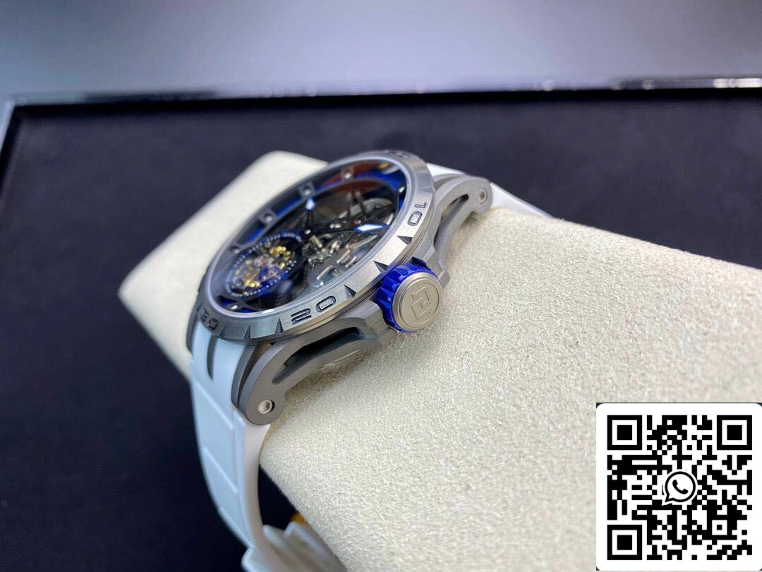 Roger Dubuis Excalibur RDDBEX0479 1:1 edizione migliore BBR Fabbrica Tourbillon Gomma cinturino
