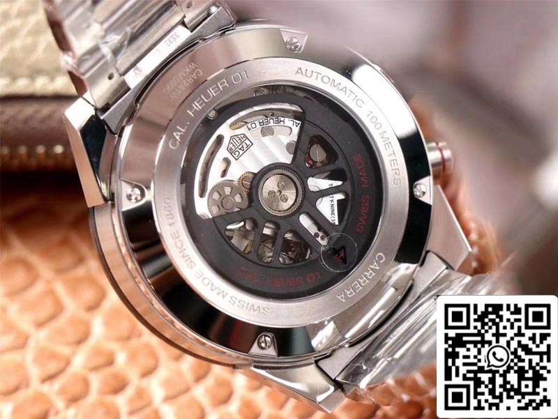 TAG Heuer Carrera CAR2A1W.BA0703 1:1 Best Edition XF Fabbrica Black Dial Swiss HEUER 01