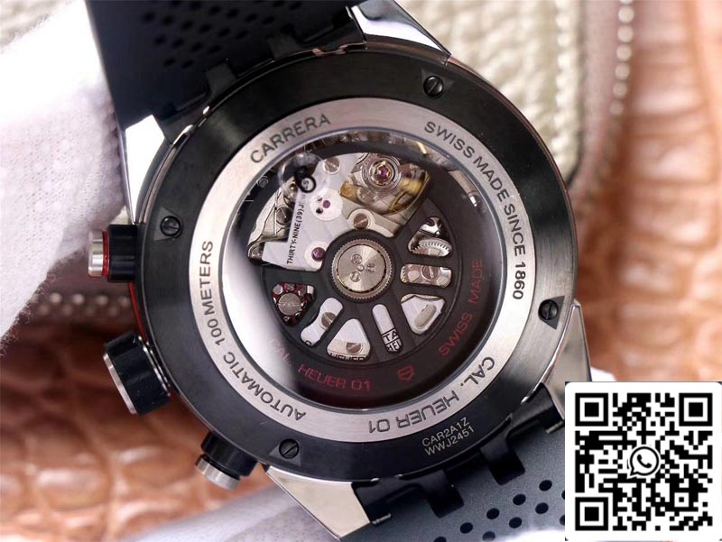 TAG Heuer Carrera CAR201V.FT6046 1:1 Best Edition XF Fabbrica Black Dial Swiss HEUER 01