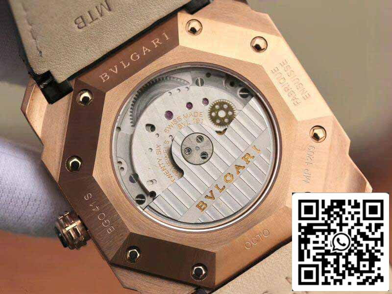 Bvlgari Octo solotempo 102485 BG041BBSPGVD Relojes para hombre 1:1 edizione migliore Swiss Automatic BVL 193