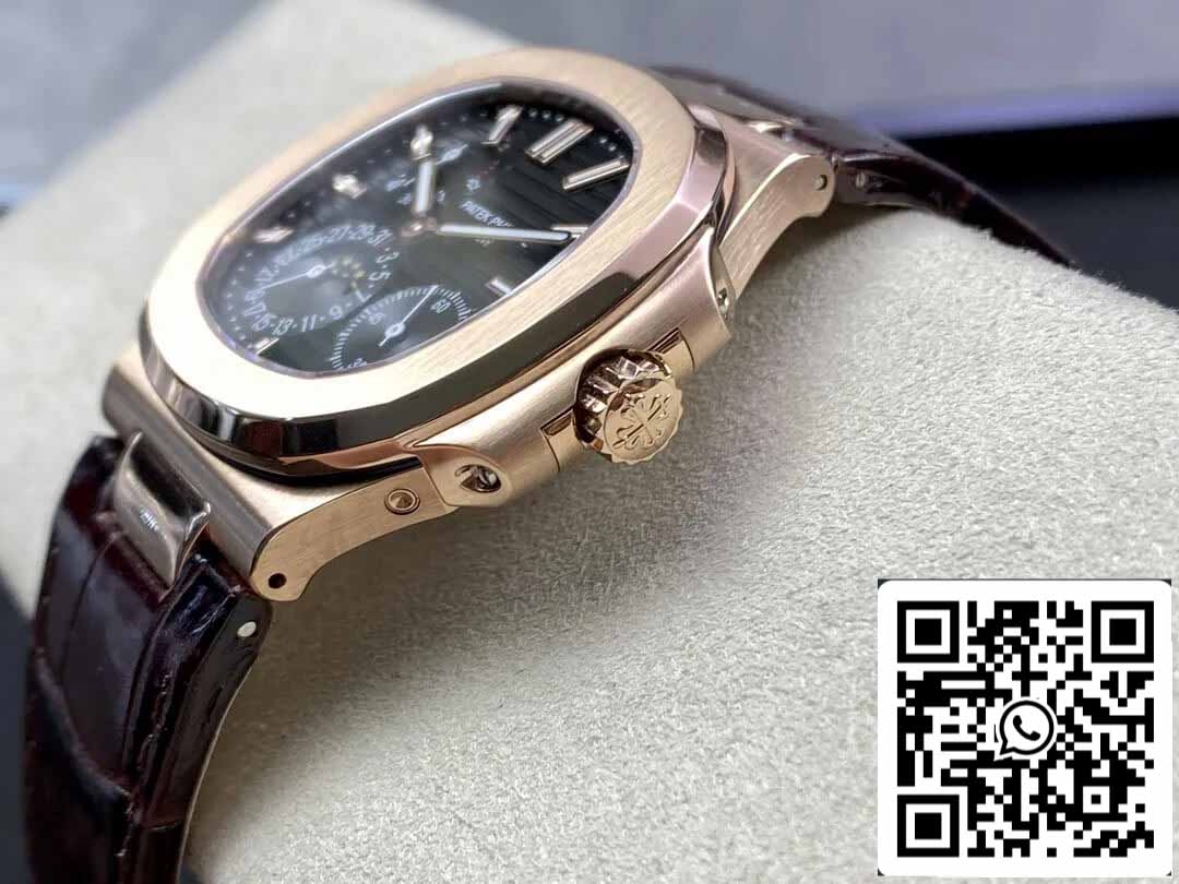 Patek Philippe Nautilus 5712 1:1 edizione migliore GR Fabbrica Pelle cinturino