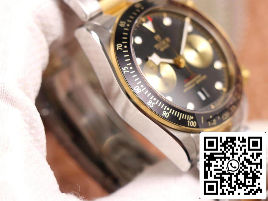 Tudor Heritage Black Bay M79363N-0001 1:1 Best Edition TW Fabbrica Gold cinturino