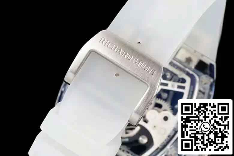 réplica Richard Mille RM26-01 Tourbillon 1:1 Best Edition RM Fabbrica Cinturino Branco
