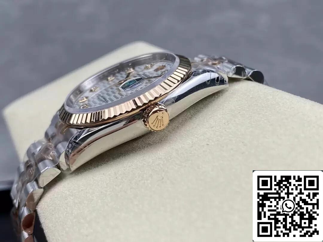 Rolex Datejust M126231-0039 36MM 1:1 edizione migliore VS Fabbrica quadrante argento