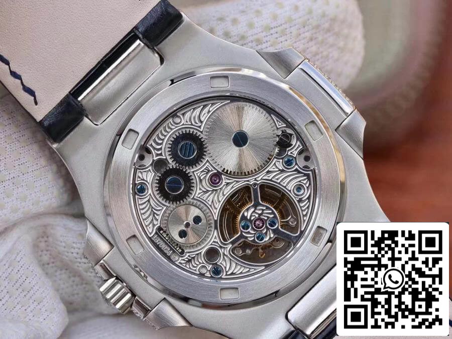 Patek Philippe Nautilus Jumbo 5711 R8 Fabbrica 1:1 Best Edition Swiss Tourbillon Blue Dial
