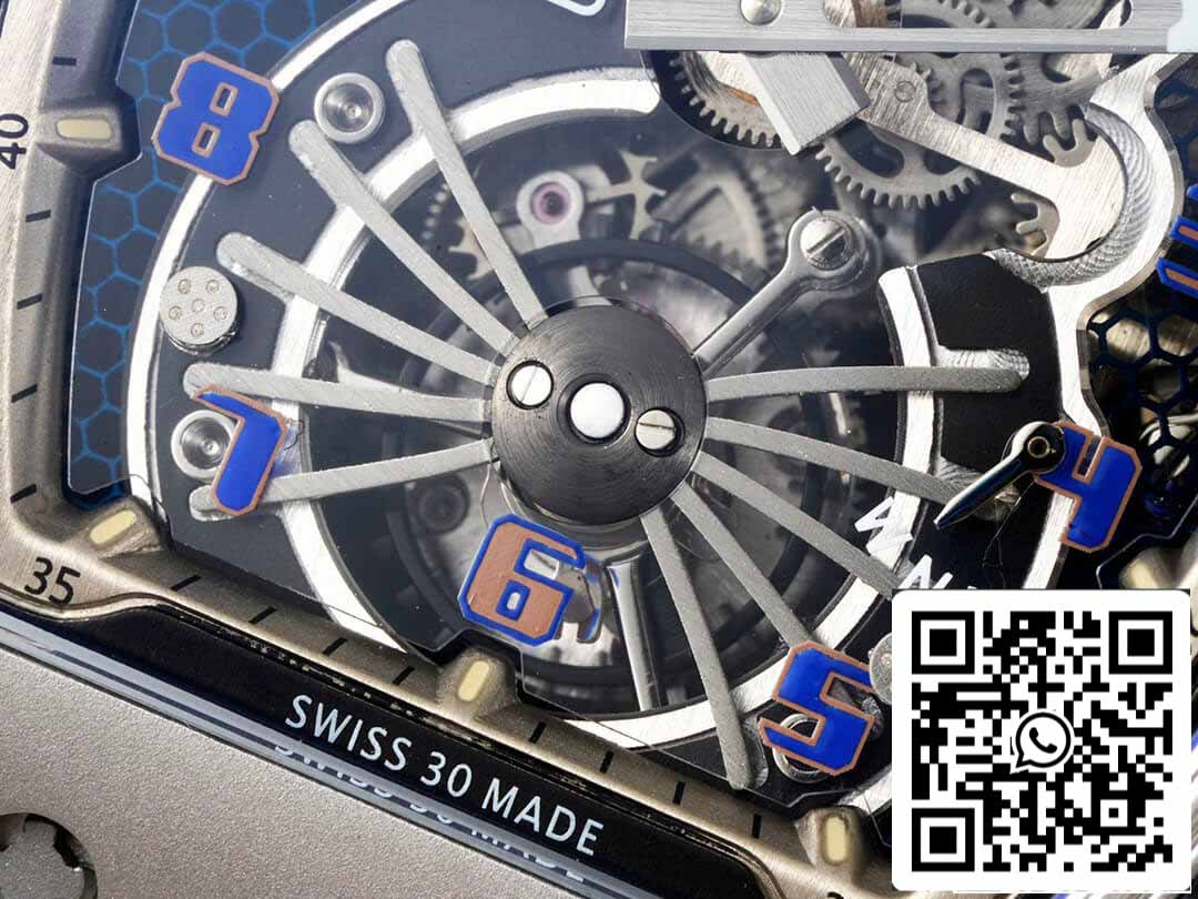 Richard Mille RM21-01 1:1 Best Edition RM Fabbrica Tourbillon Carbon Fiber Bezel
