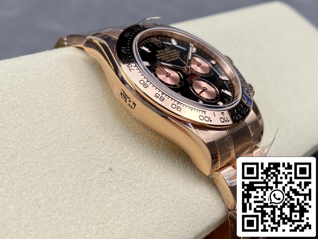 Rolex Daytona M116505-0008 1:1 edizione migliore BT Fabbrica quadrante nero