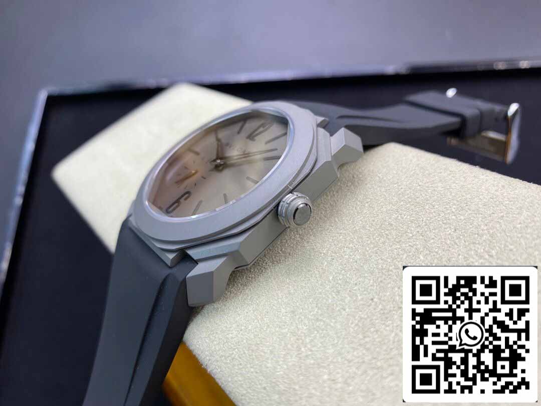 Bvlgari Octo Finissimo 1:1 edición mejorada BV Fabbrica V2 Gomma cinturino
