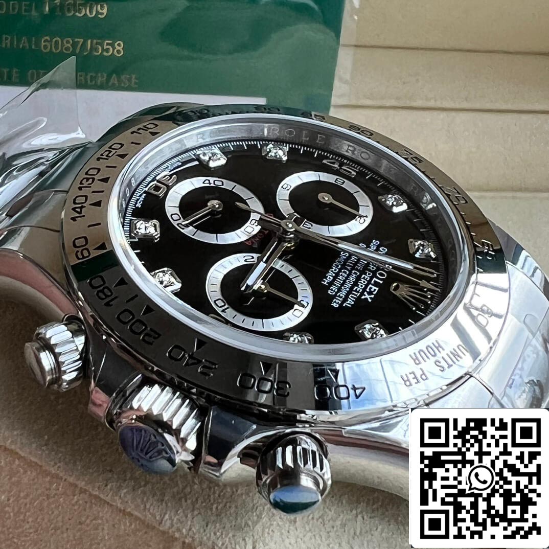 Rolex Daytona M116509-0055 1:1 edizione migliore BT Fabbrica quadrante nero