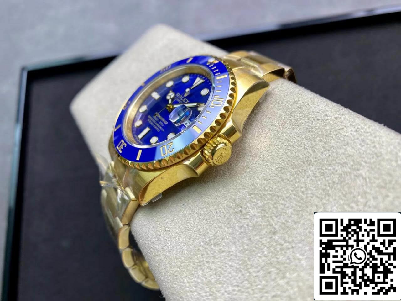 Rolex Submariner M116618LB-0003 3135 movimento 40mm VS Fabbrica quadrante blu