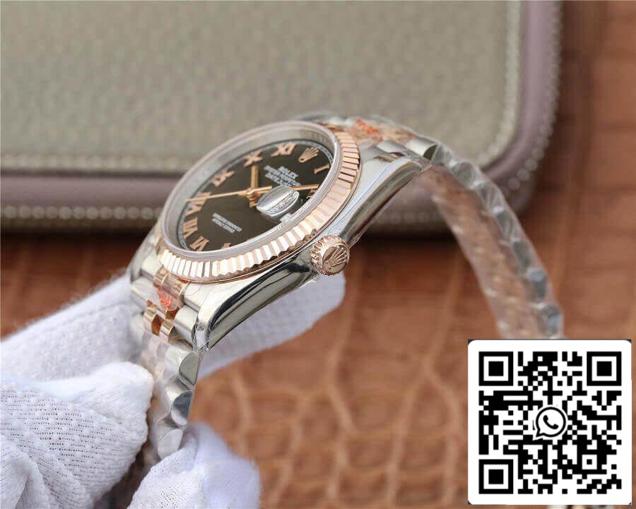 Rolex Datejust 116231 36MM 1:1 edizione migliore GM Fabbrica quadrante nero
