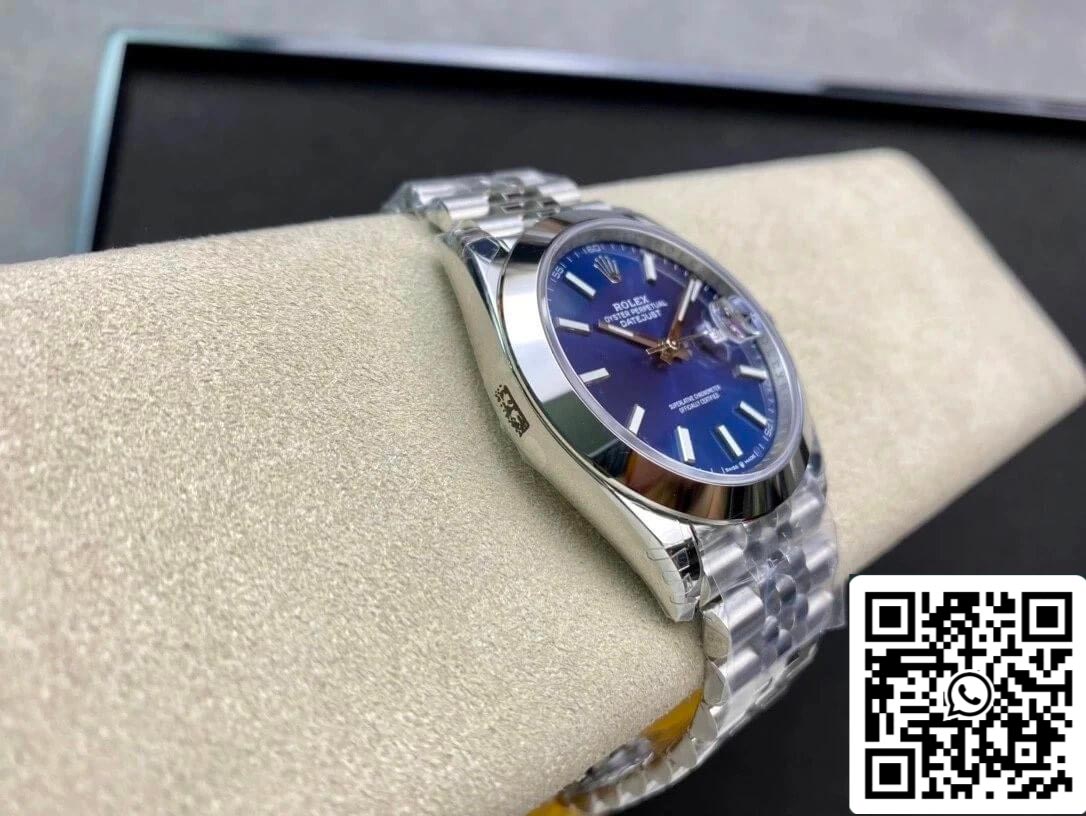 Rolex Datejust M126300-0002 41MM 1:1 edizione migliore VS Fabbrica quadrante blu