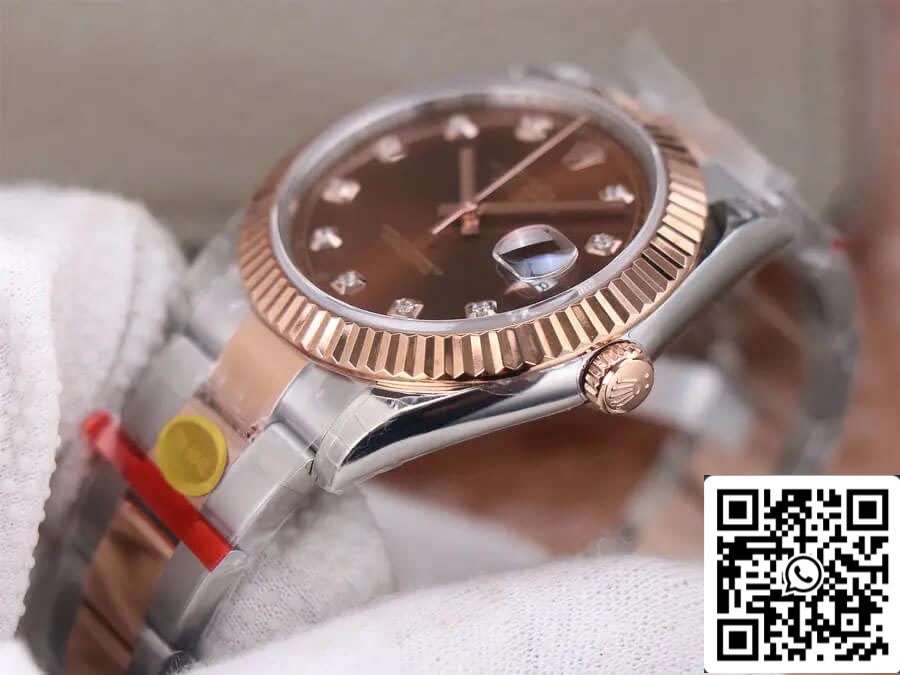 Rolex Datejust M126331-0003 41MM 1:1 Best Edition TW Fabbrica Chocolate Dial