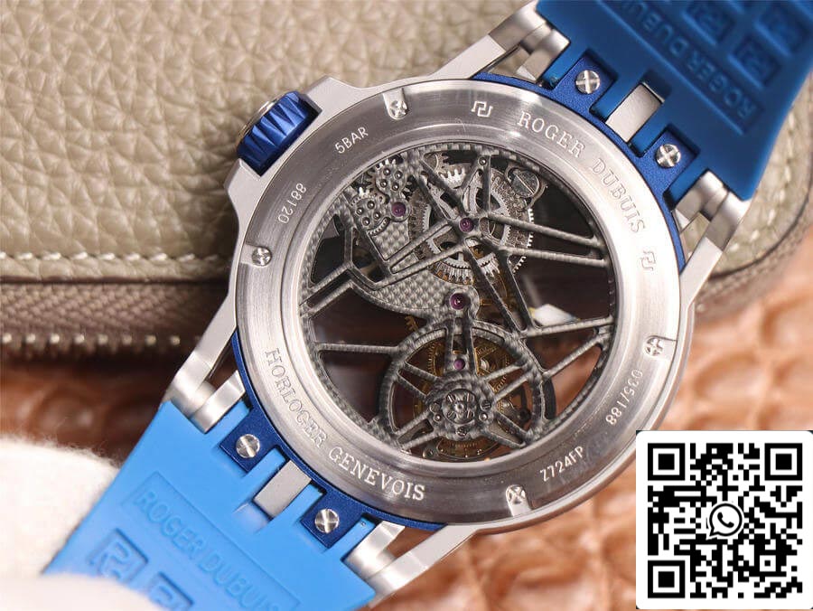 Roger Dubuis Excalibur Spidr RDDBEX0479 1:1 edizione migliore JB Fabbrica Tourbillon Skeleton Dial