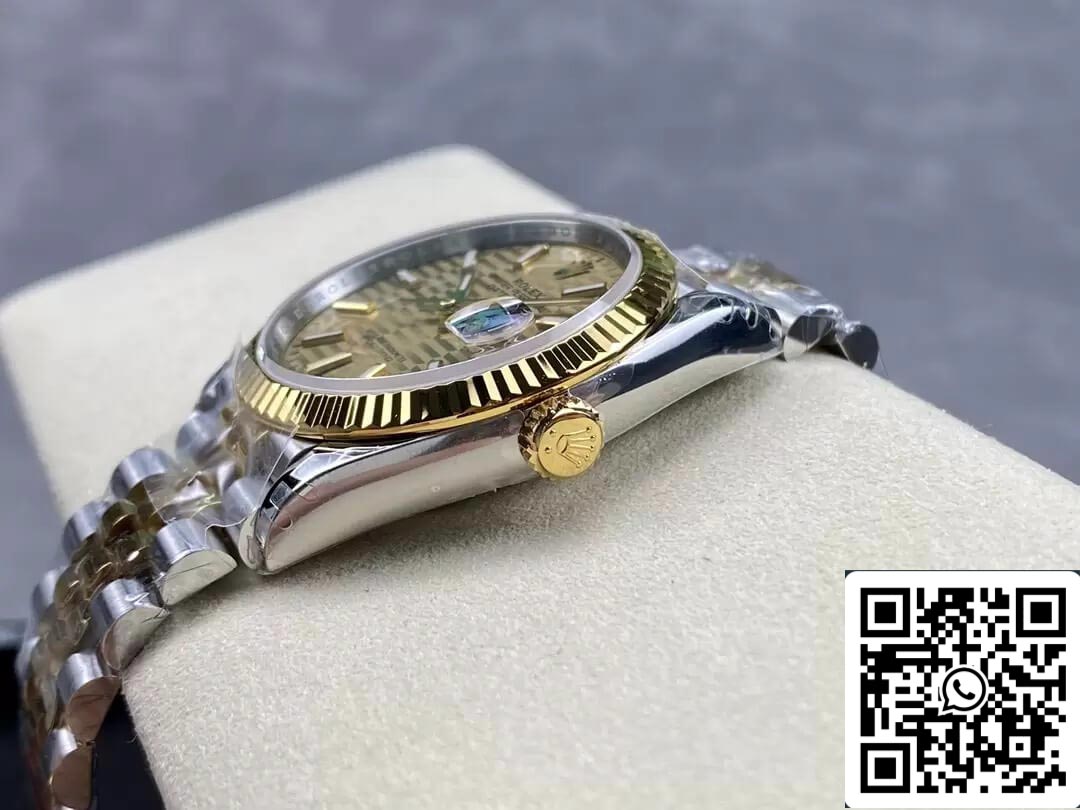 Rolex Datejust M126233-0039 36MM 1:1 edizione migliore VS Fabbrica Oro quadrante