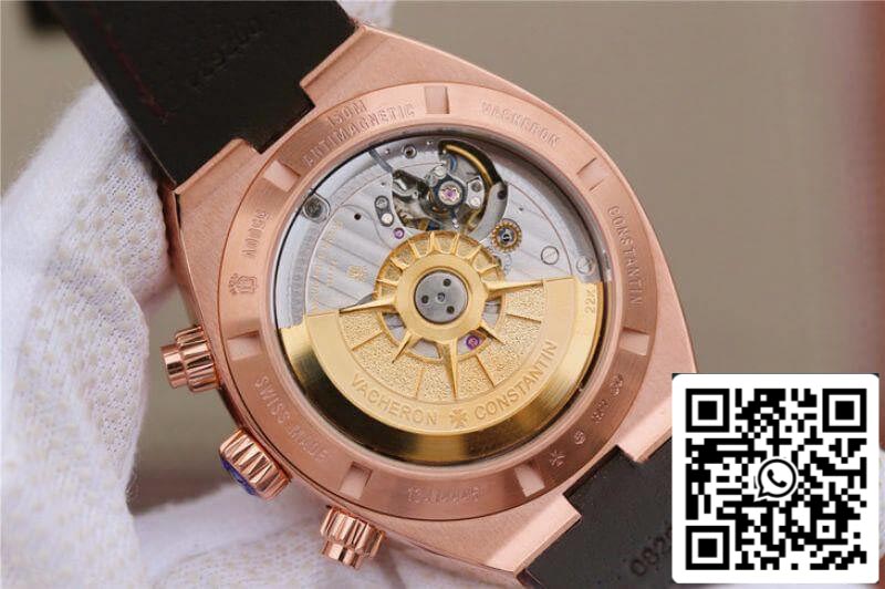 Vacheron Constantin Overseas 5500V/000R-B074 8F Fabbrica 1:1 edizione migliore Swiss ETA7750 quadrante argento