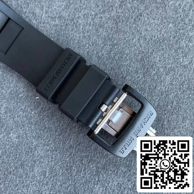 Richard Mille RM055 1:1 Best Edition KV Fabbrica V2 Esfera esqueleto de fibra de carbono