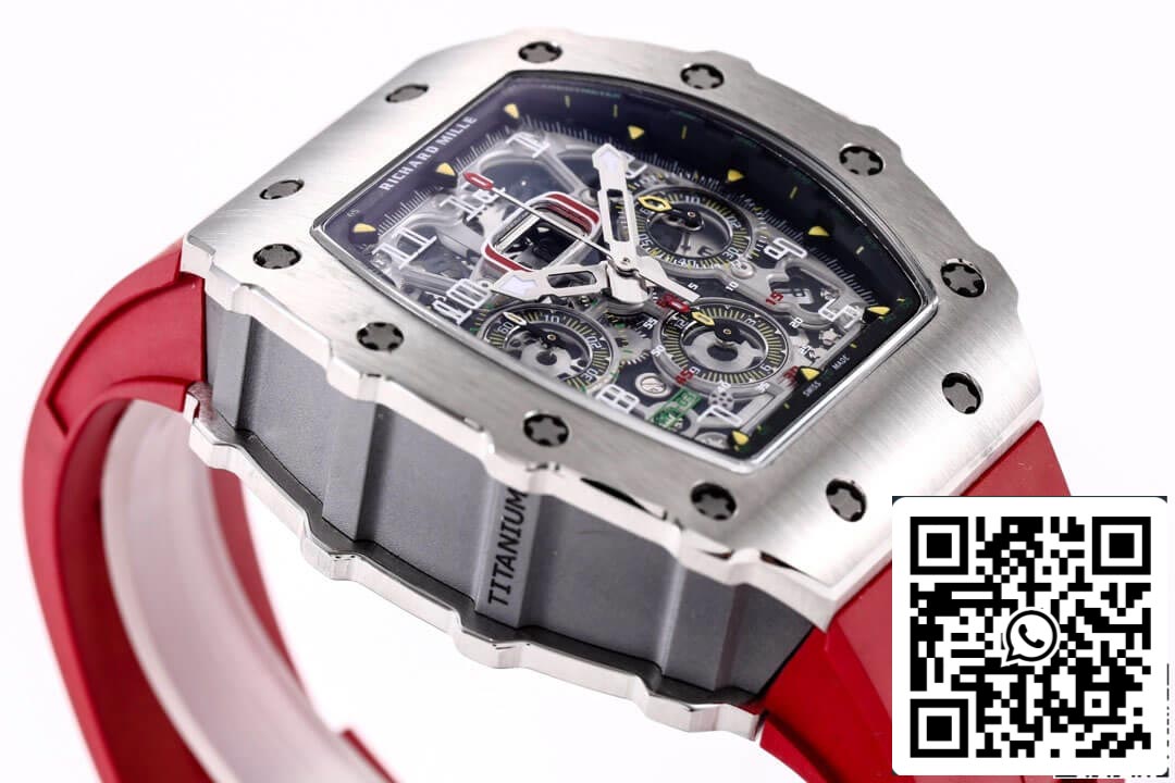 Richard Mille RM11-03RG 1:1 Best Edition KV Fabbrica Titanium Case