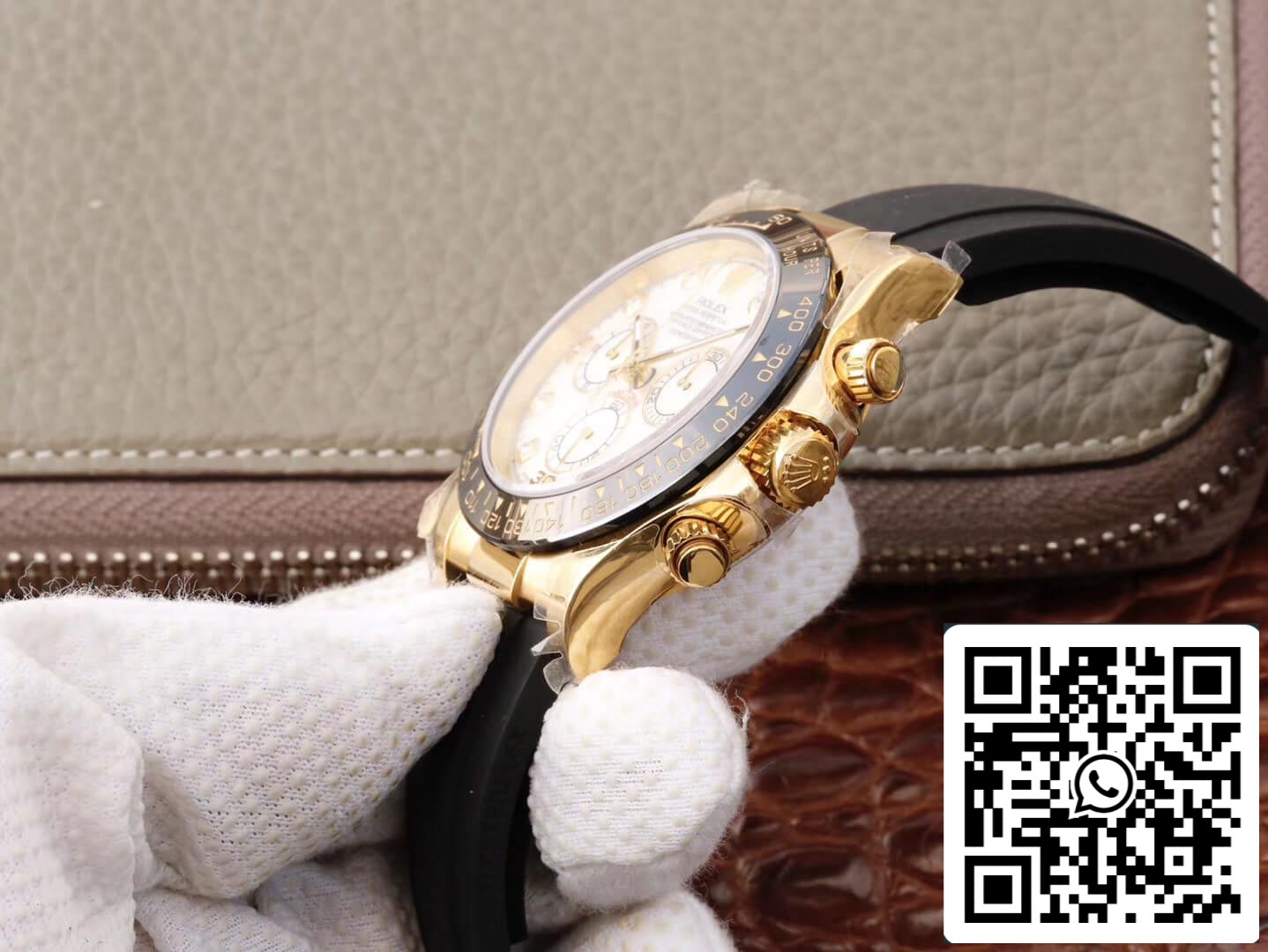 Rolex Daytona Cosmograph M116518ln-0037 1:1 edição melhor JH Fabbrica V6 caixa em ouro amarelo