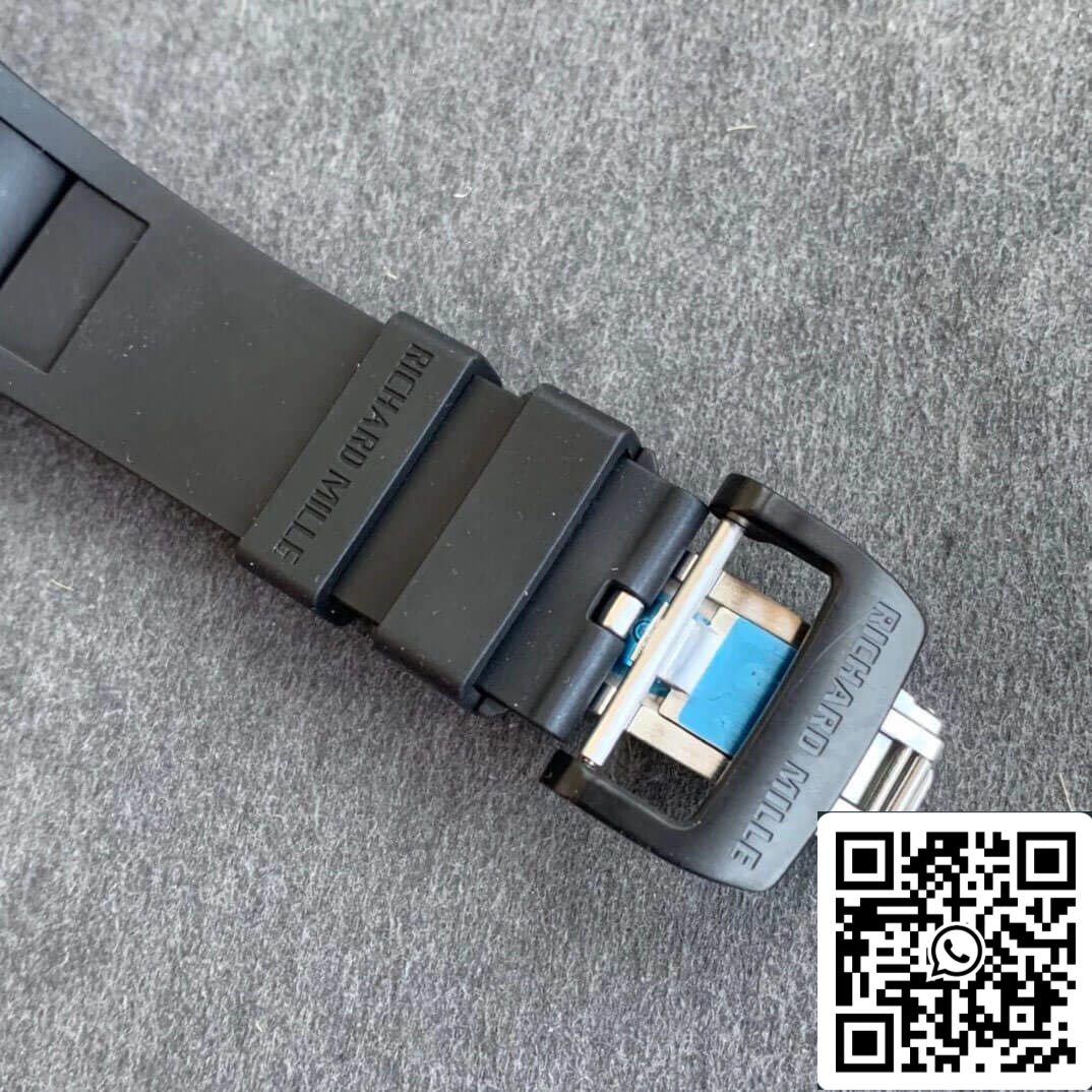 Richard Mille RM035-02 1:1 Best Edition KV Fabbrica Carbon Fiber Black cinturino