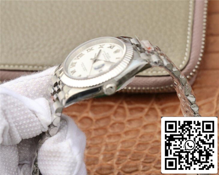 Rolex Datejust M126234-0025 1:1 edizione migliore GM Fabbrica quadrante bianco