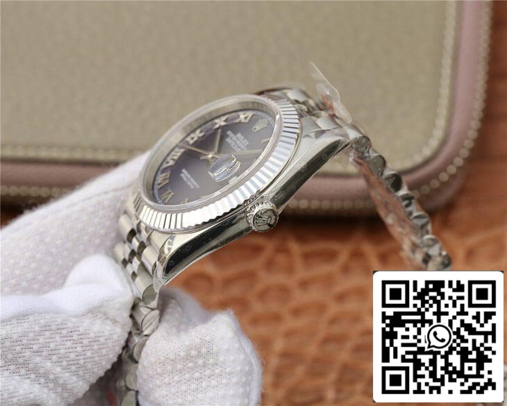 Rolex Datejust 36MM 1:1 edição melhor GM Fabbrica quadrante azul