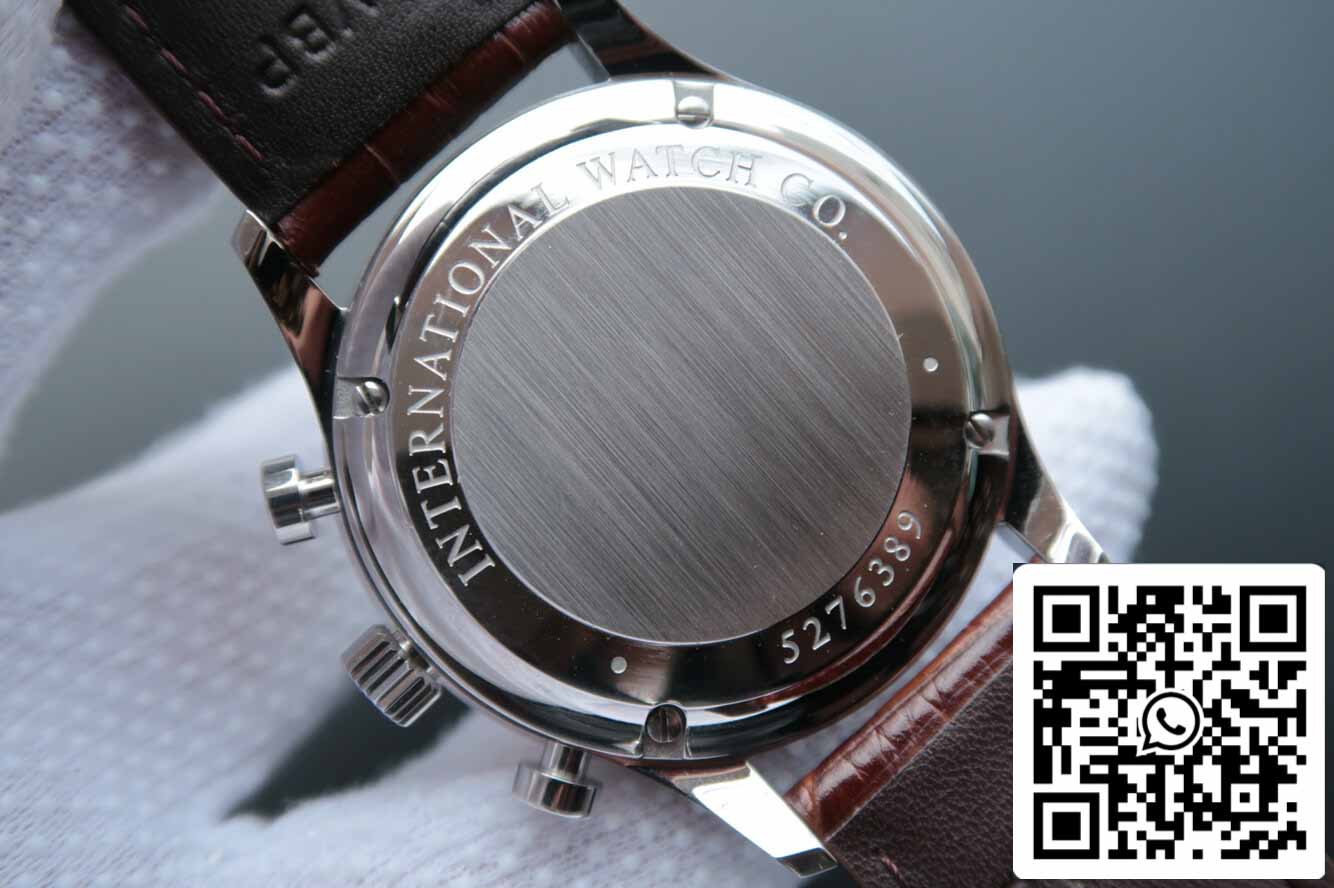 IWC Portugieser IW371404 1:1 Mejor Edición ZF Fabbrica V7 Esfera Negra