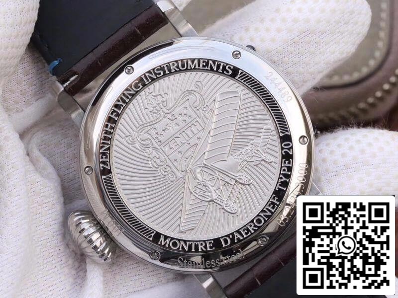 Zenith Pilot Type 20 Extra Special XF Fabbrica 1:1 Best Edition Swiss ETA2824 Esfera y agujas azules superluminosas