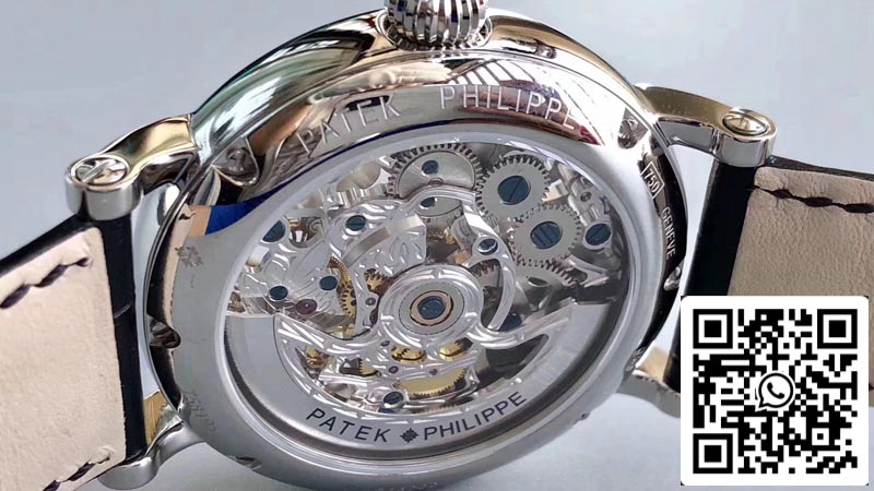 Patek Philippe Tourbillon P83000 1:1 Best Edition Silver Dial Swiss Tourbillon