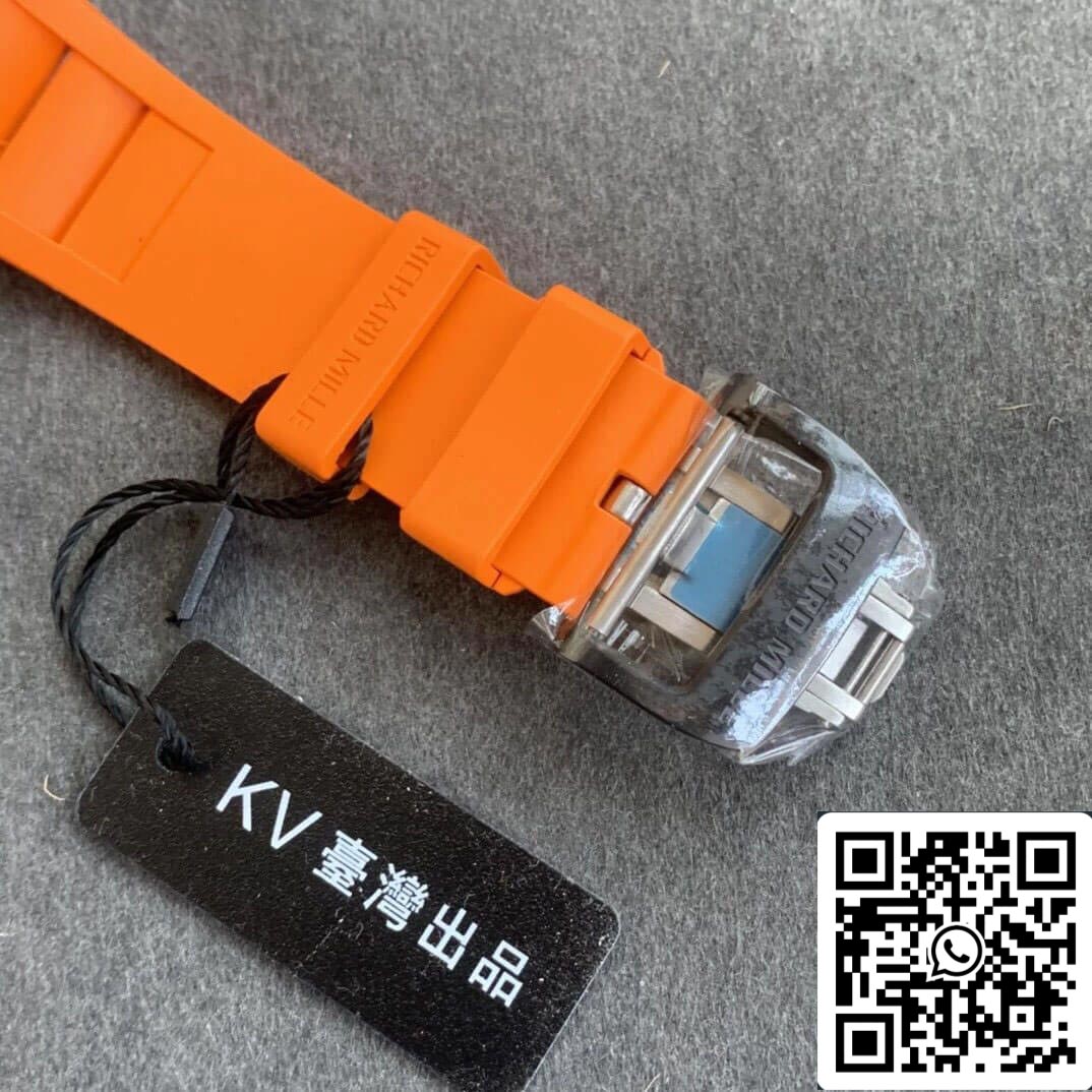 Richard Mille RM35-02 1:1 Best Edition KV Fabbrica V3 Orange cinturino