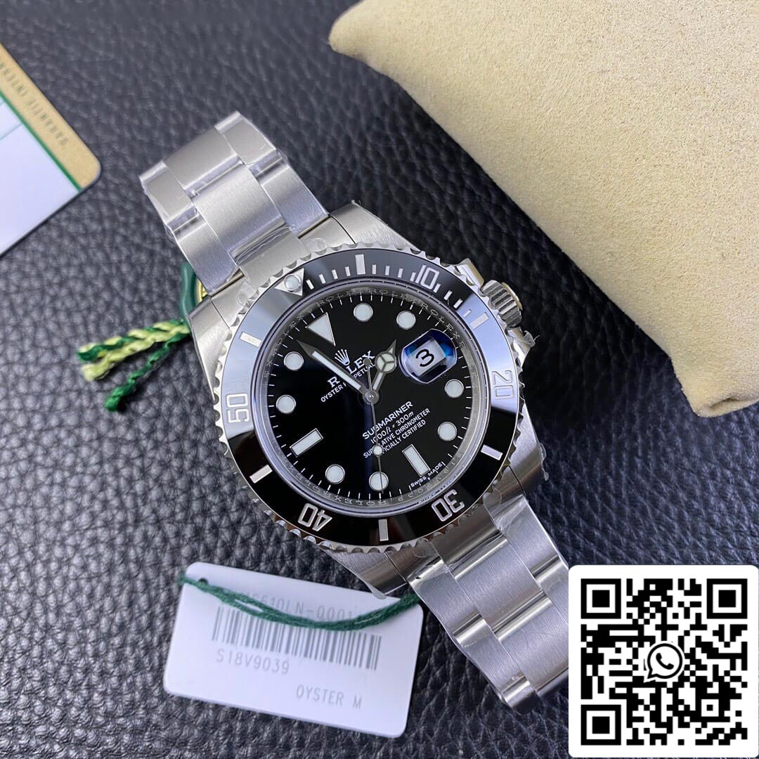 Rolex Submariner 116610LN-0001 40MM 3135 movimento 1:1 edizione migliore VS Fabbrica quadrante nero
