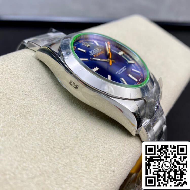 Rolex Milgauss 116400GV AR Fabbrica 1:1 edizione migliore Swiss ETA3131