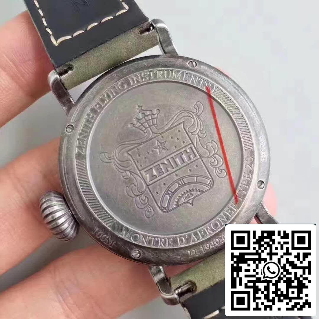 Zenith Pilot 11.1943.679/63.C800 XF Fabbrica 1:1 Best Edition Swiss ETA9015