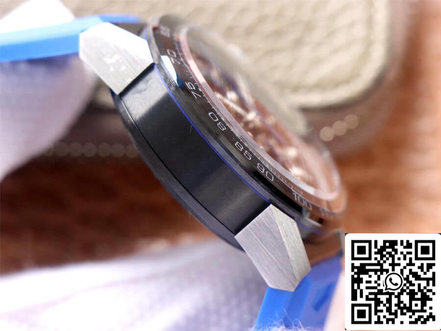 TAG Heuer Carrera CAR2A1T.FT6052 1:1 Best Edition XF Fabbrica Blue Rubber cinturino