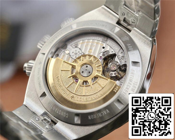 Vacheron Constantin Overseas 5500V/110A-B075 1:1 edizione migliore 8F Fabbrica Silvery quadrante bianco