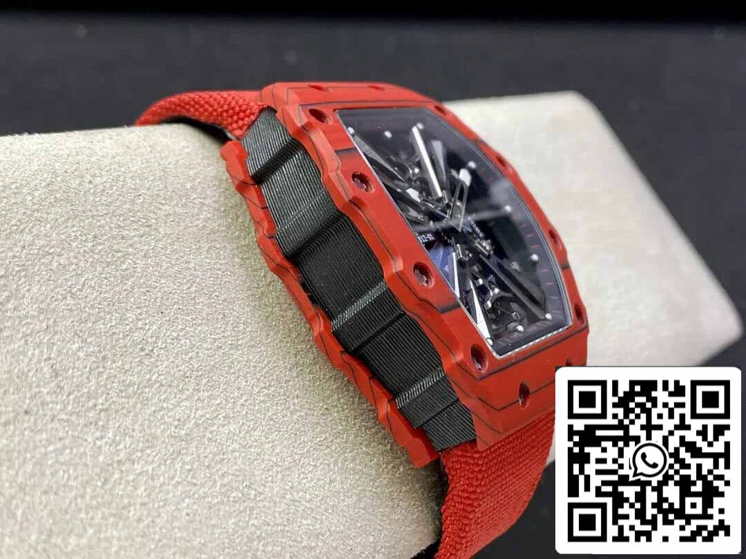 Richard Mille RM12-01 Tourbillon 1:1 Best Edition RM Fabbrica Red Carbon Fiber Case