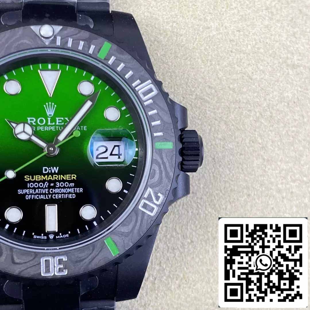 Rolex Submariner 1:1 edizione migliore VS Fabbrica Verde Gradient quadrante