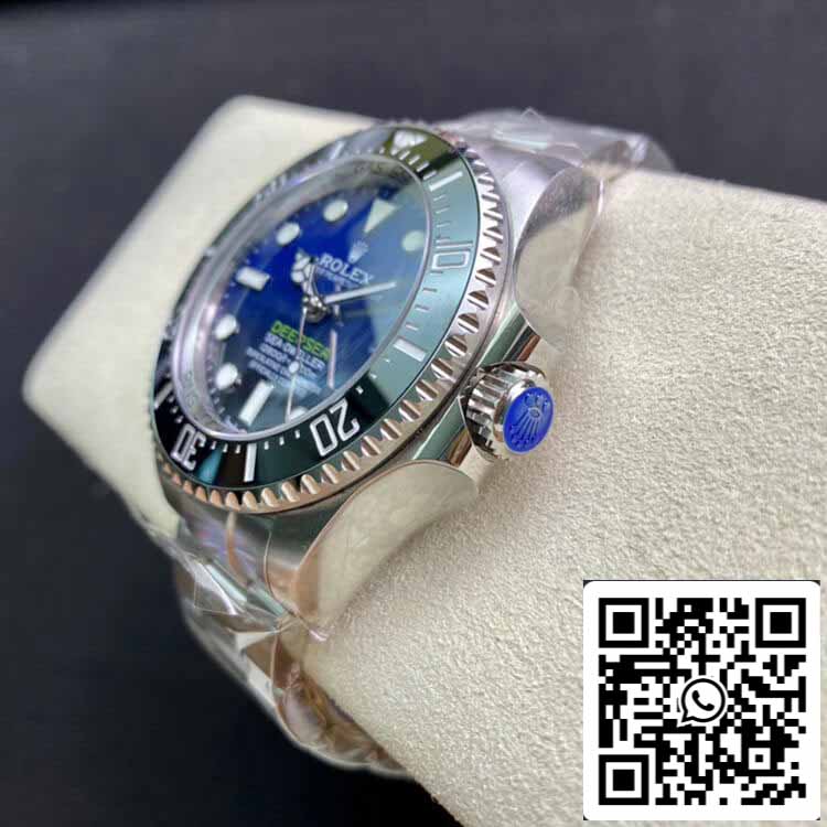 Rolex Deepsea Sea-Dweller 116660 “D-Blu” AR Fabbrica 1:1 edición migliore Swiss ETA3135 Blu/quadrante nero