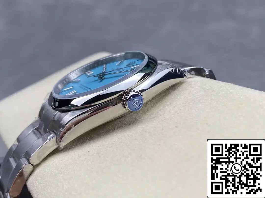 Rolex Oyster Perpetual M126000-0006 36MM 1:1 edizione migliore VS Fabbrica Turquoise quadrante blu