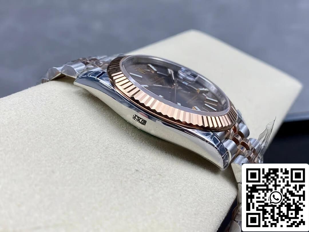 Rolex Datejust M126331-0002 1:1 edizione migliore VS Fabbrica Brown quadrante