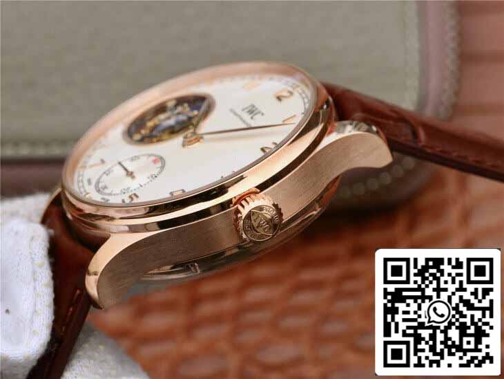 IWC Portuguese Tourbillon IW546302 1:1 Best Edition ZF Fabbrica Silver Dial