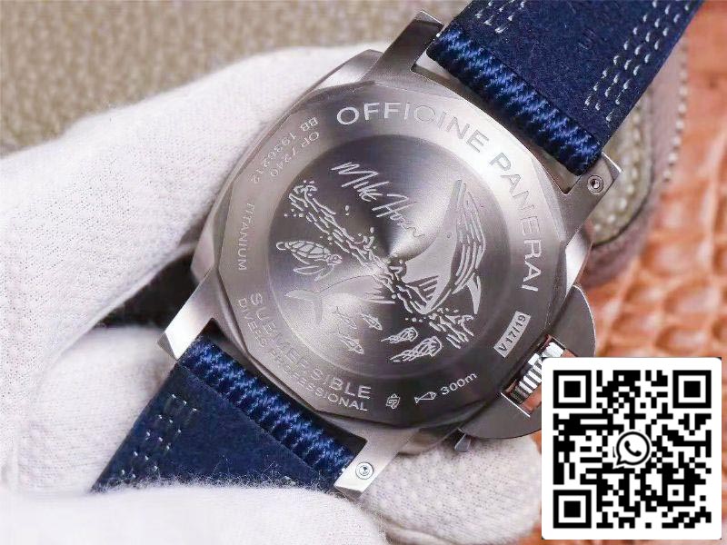 Panerai Sumergible PAM00985 VS Fabbrica 1:1 edizione migliore quadrante nero Swiss P.9010