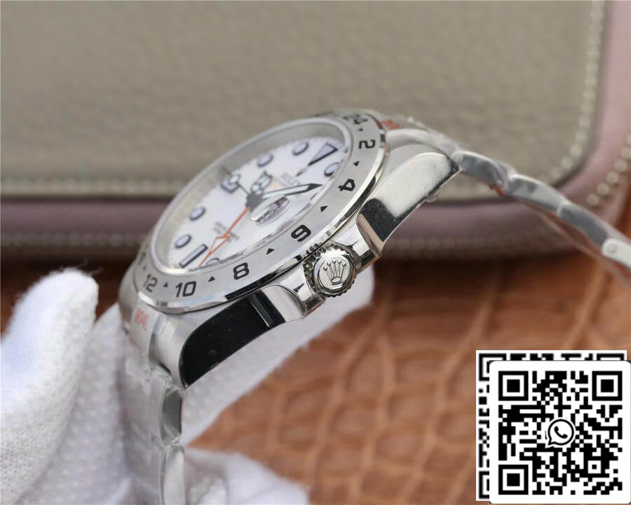 Rolex Explorer M216570-0001 1:1 edizione migliore GM Fabbrica V4 quadrante bianco